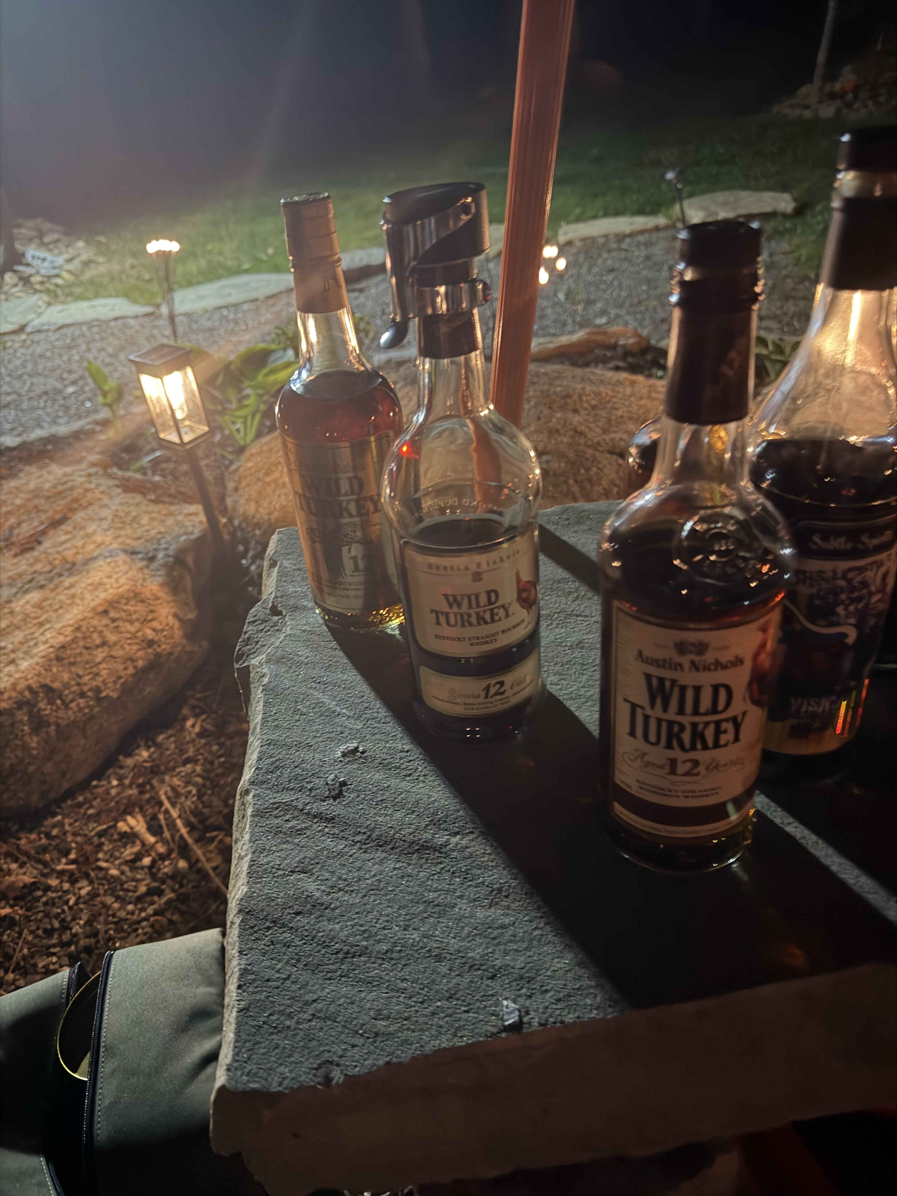 Last Meetup: Bourbon pours and tasting glasses at a Dudes Drinking Bourbon fire pit night (photo 8)
