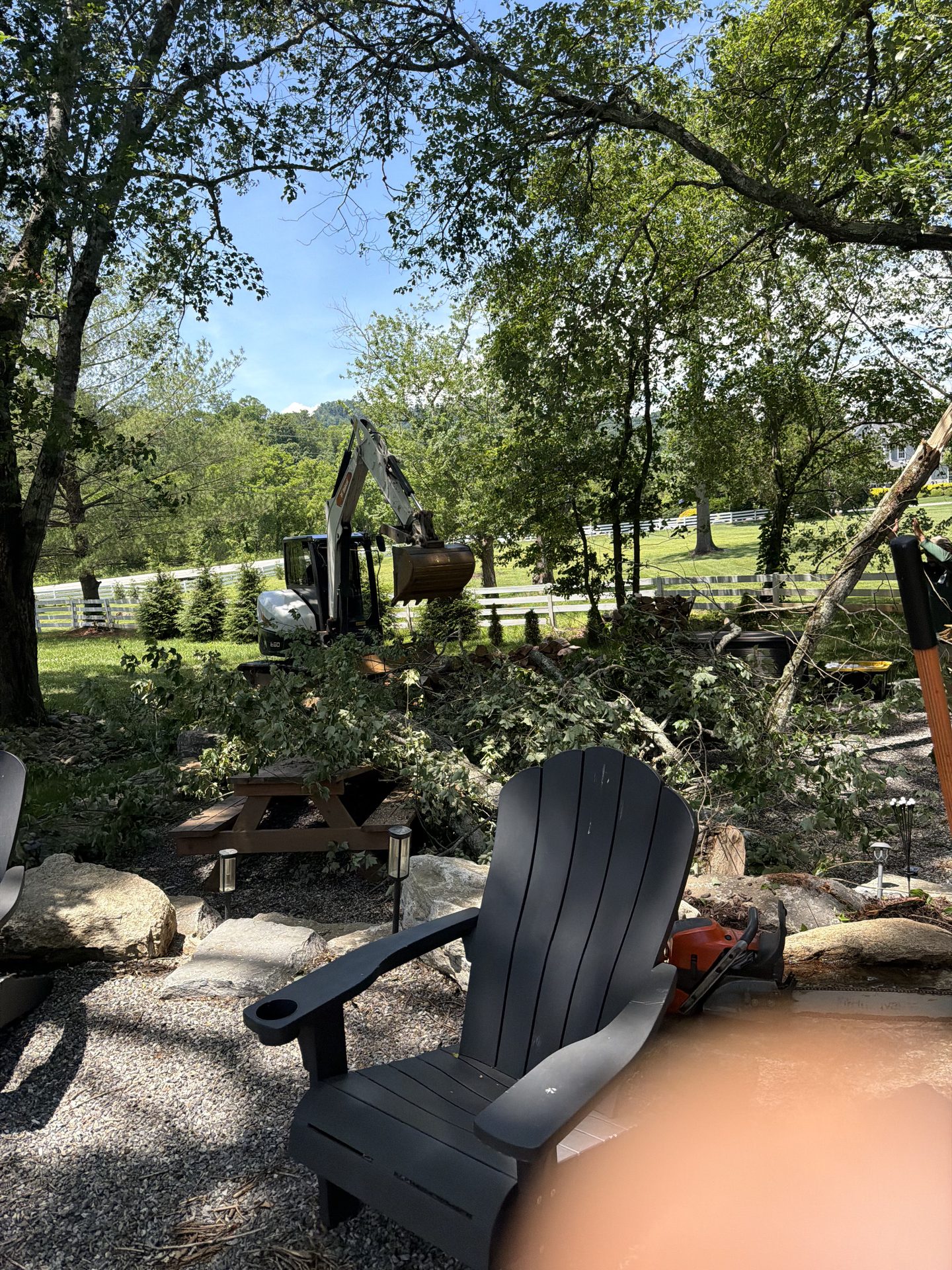 The Dudes Drinking Bourbon crew around the fire pit (photo 43)